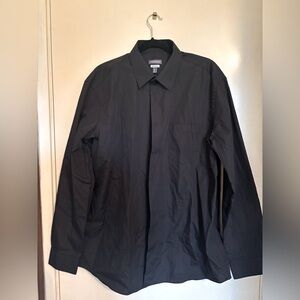Black Men’s Dress Shirt